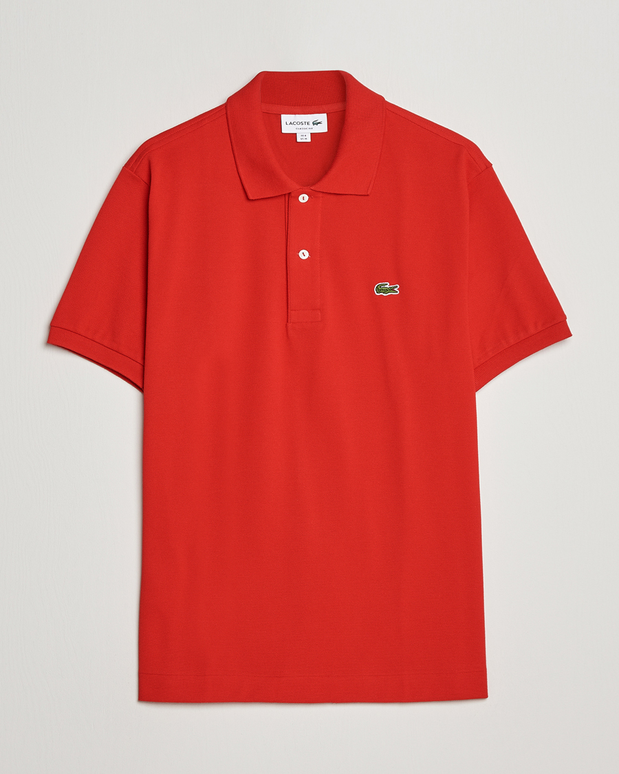 Herr | Pikéer | Lacoste | Original Polo Piké Red