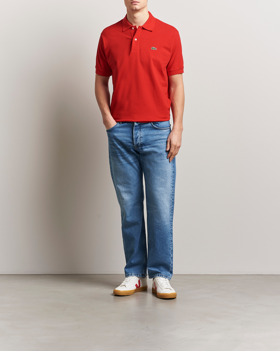 Herr | Pikéer | Lacoste | Original Polo Piké Red