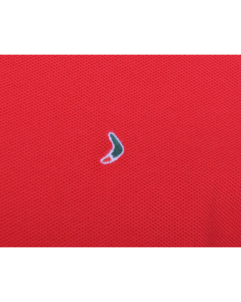 Herr | Pikéer | Boomerang | Joe Basic Pique Bright Red