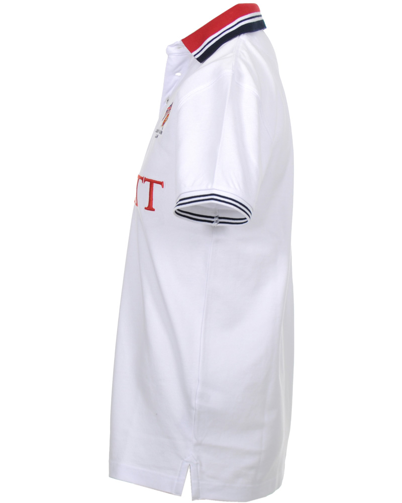 Herr | Pikéer | Hackett | London Rowing Club Polo Piké White