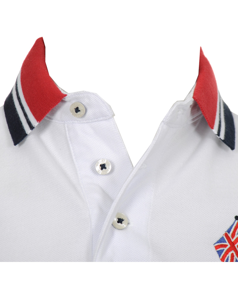 Herr | Pikéer | Hackett | London Rowing Club Polo Piké White