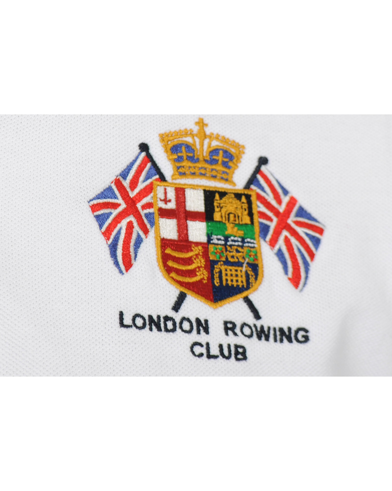 Herr | Pikéer | Hackett | London Rowing Club Polo Piké White