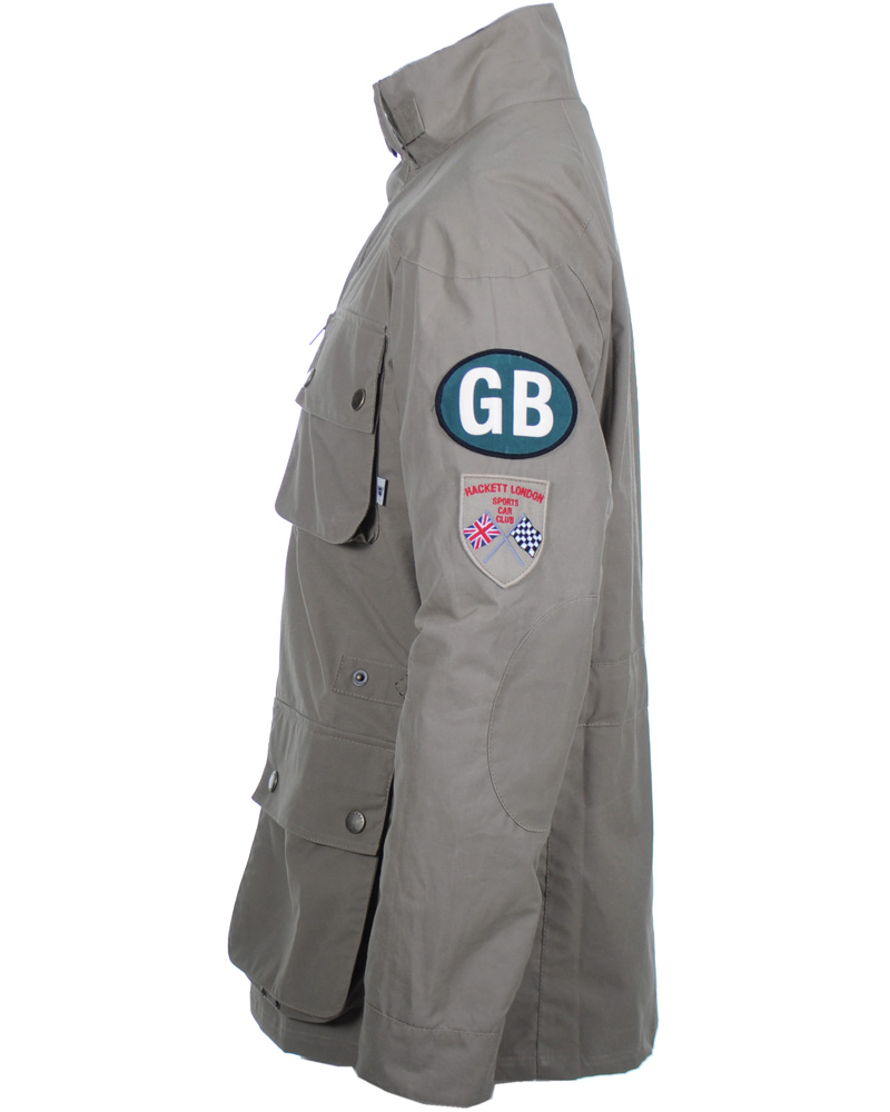 Herr | Jackor | Hackett | Summer Rally Jacket British Khaki