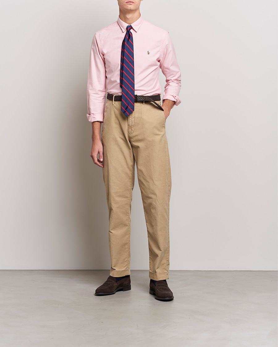 Herr | Skjortor | Polo Ralph Lauren | Slim Fit Shirt Oxford Pink