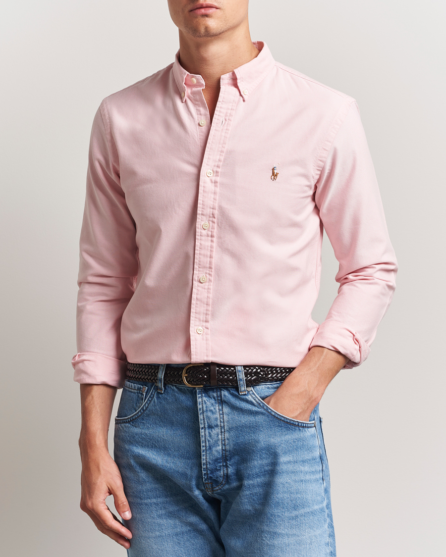 Herr | Skjortor | Polo Ralph Lauren | Slim Fit Shirt Oxford Pink