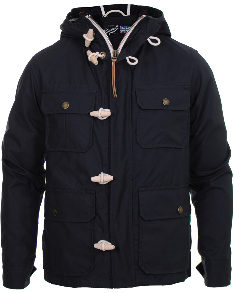 Herr | Jackor | Gloverall | Dry Wax Utility Jacket 3304 Navy