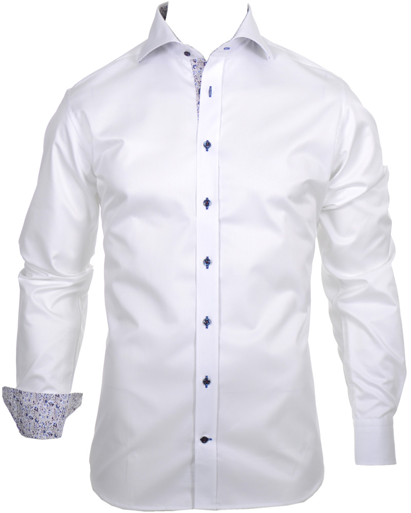 Herr | Skjortor | Stenströms | Skjorta Slimline Paisley White