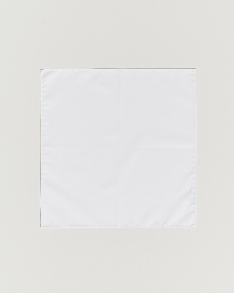 Herr | Näsdukar | Stenströms | Handkerchief Cotton White