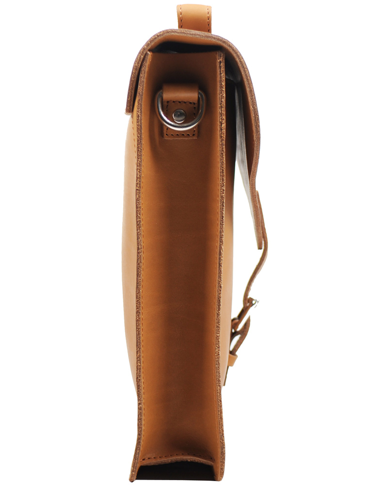 Herr | Sandqvist Lennart Breifcase Leather Tan Brown | Sandqvist | Lennart Breifcase Leather Tan Brown