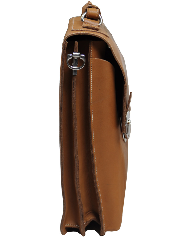 Herr | Sandqvist Otto Breifcase Leather Tan Brown | Sandqvist | Otto Breifcase Leather Tan Brown