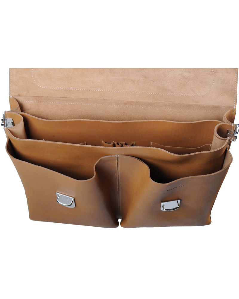 Herr | Sandqvist Otto Breifcase Leather Tan Brown | Sandqvist | Otto Breifcase Leather Tan Brown
