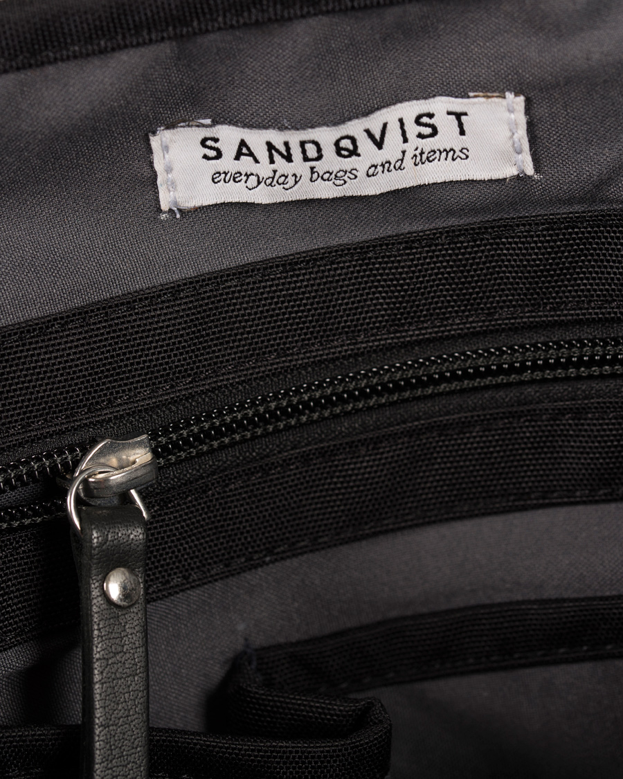 Herr | Sandqvist Erik Messenger Bag Cordura Black | Sandqvist | Erik Messenger Bag Cordura Black