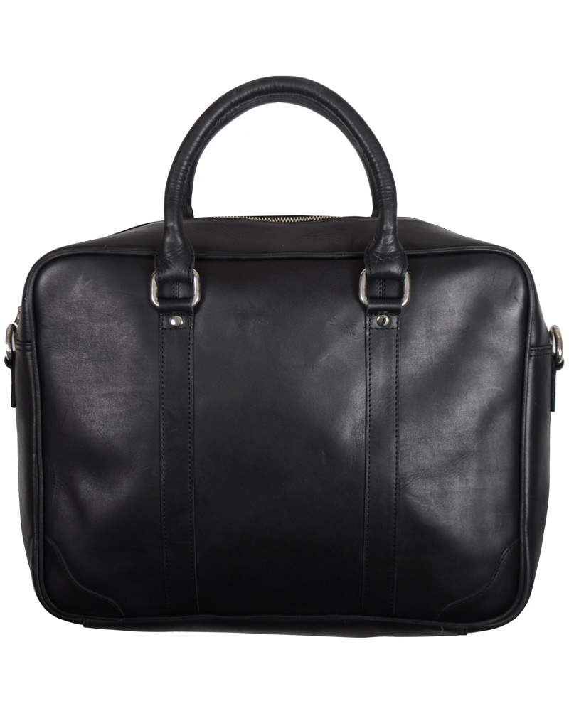 Herr | Sandqvist Arvid Laptop Bag 15'' Leather Black | Sandqvist | Arvid Laptop Bag 15'' Leather Black