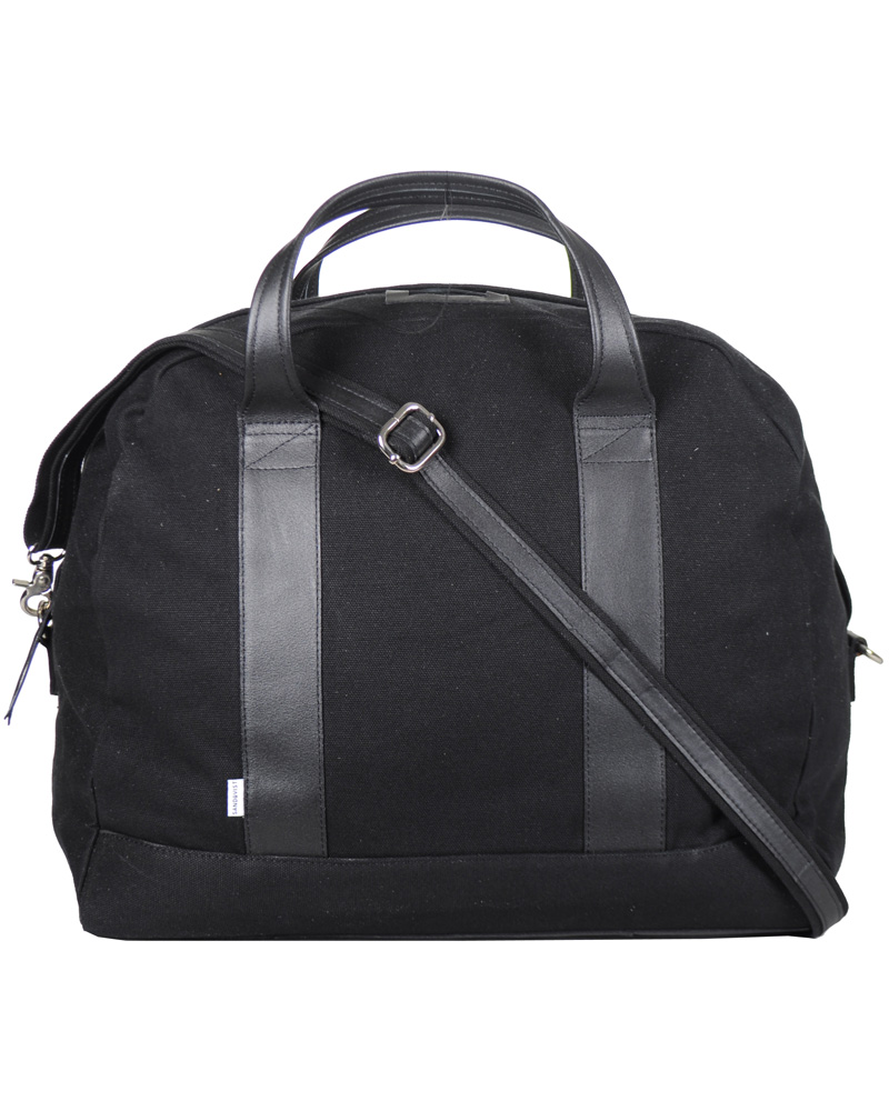 Herr | Sandqvist Carl-Gustaf Weekendbag Canvas Svart | Sandqvist | Carl-Gustaf Weekendbag Canvas Svart