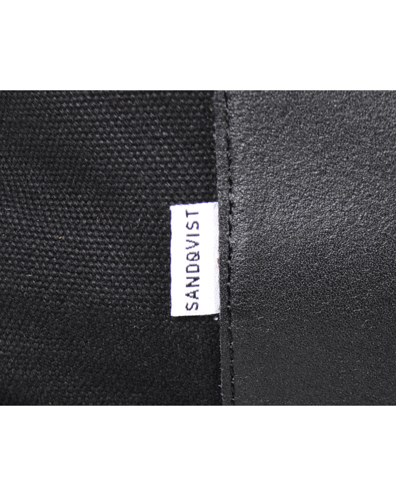 Herr | Sandqvist Carl-Gustaf Weekendbag Canvas Svart | Sandqvist | Carl-Gustaf Weekendbag Canvas Svart