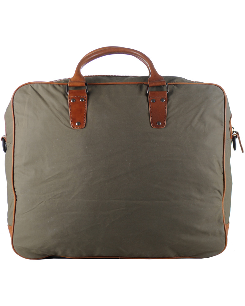 Herr | NN07 Lanciano Weekend Bag Canvas Green | NN07 | Lanciano Weekend Bag Canvas Green