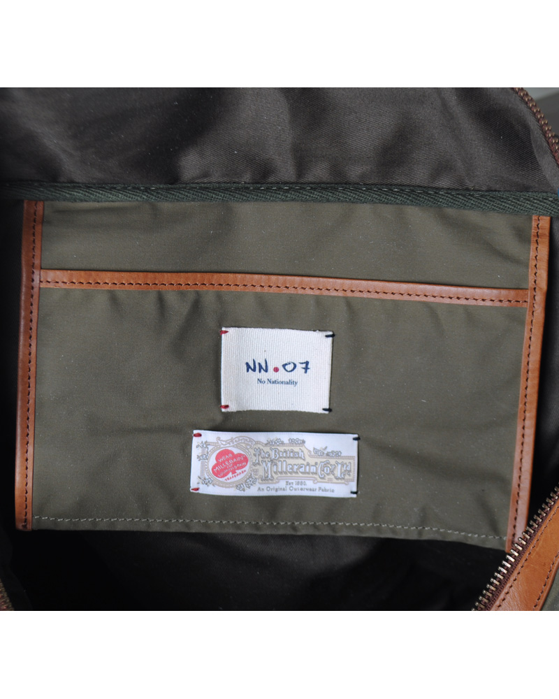 Herr | NN07 Lanciano Weekend Bag Canvas Green | NN07 | Lanciano Weekend Bag Canvas Green