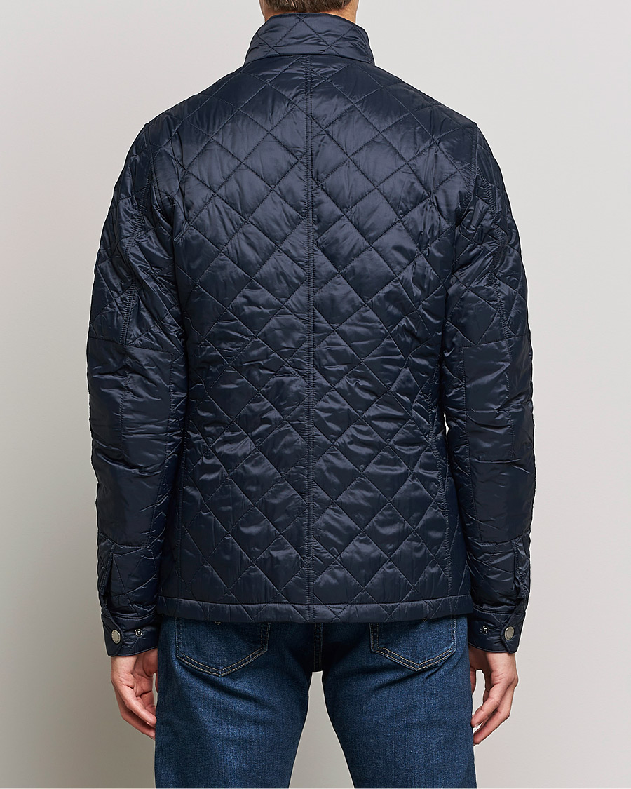 Herr | Jackor | Barbour International | Ariel Quilted Jacket Navy