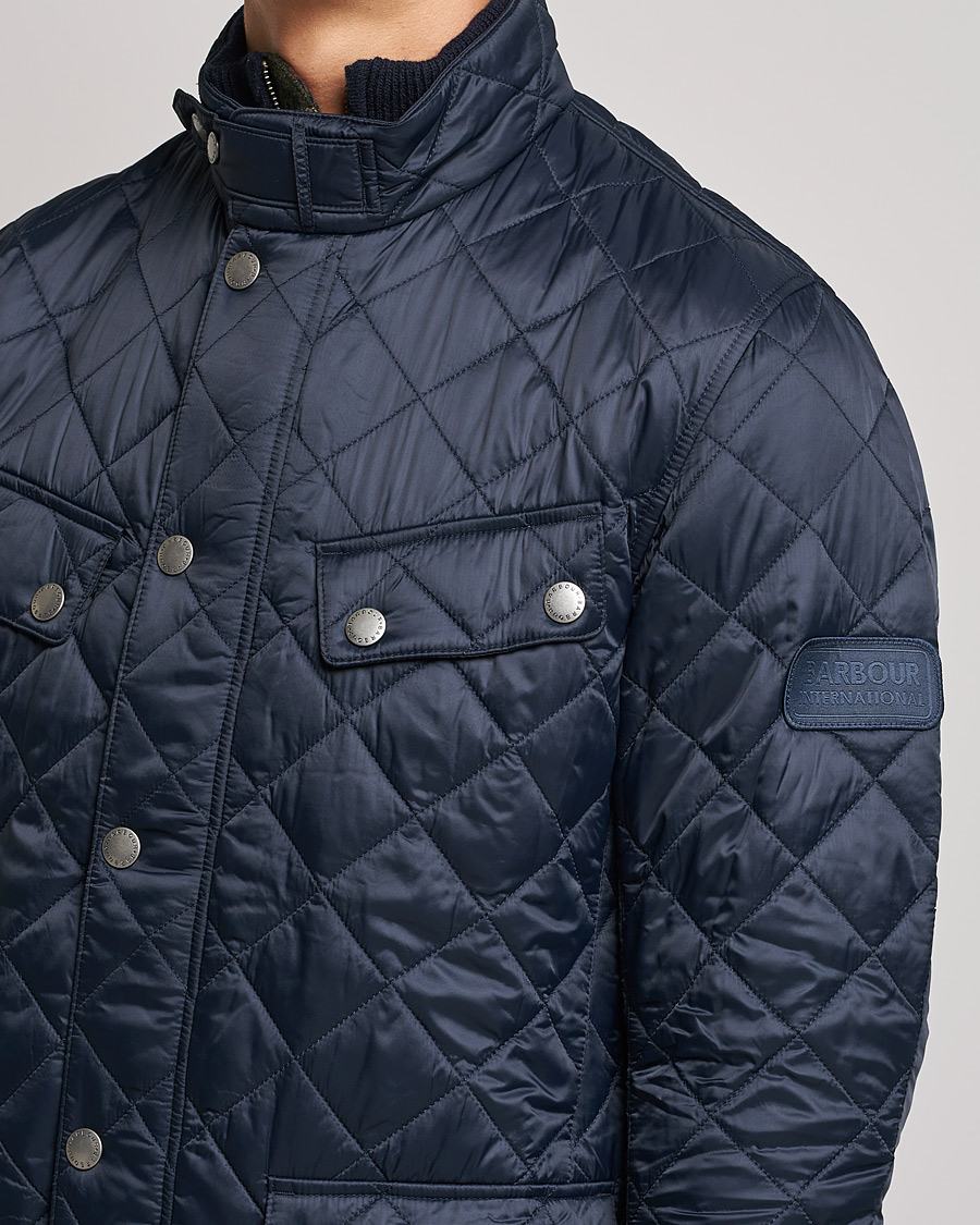 Barbour windshield shop quilted jacket navy