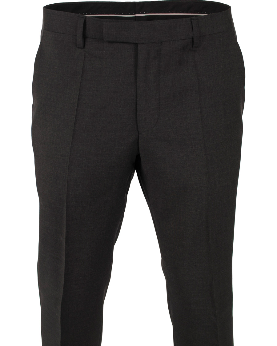 Herr | Byxor | BOSS BLACK | BOSS Shout Kostymbyxor Dark Grey