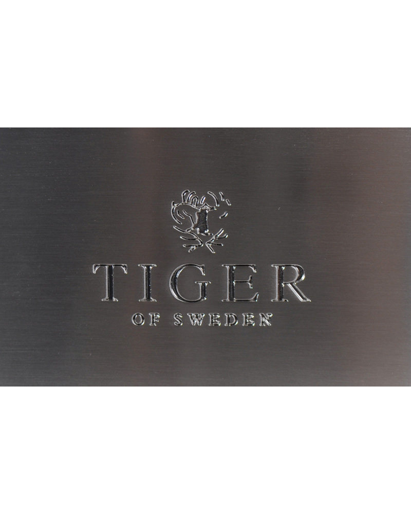 Herr | Tiger of Sweden Leather Logo Belt White | Tiger of Sweden | Leather Logo Belt White
