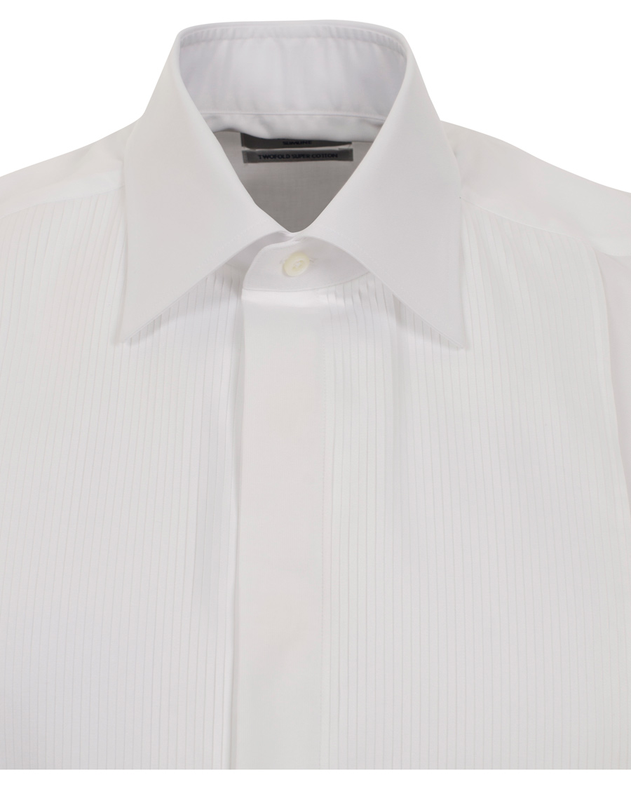 Herr | Skjortor | Stenströms | Slimline Tuxedo Shirt White 43 - XL