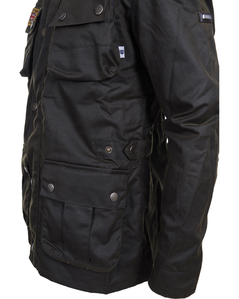Herr | Jackor | Hackett | Wax Rally Olive