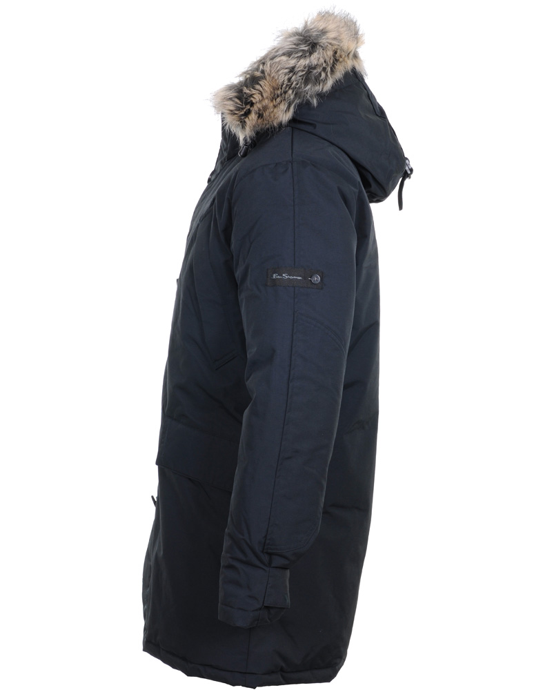 Herr | Jackor | Ben Sherman | Nylon City Parka Black