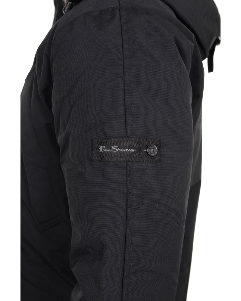 Herr | Jackor | Ben Sherman | Nylon City Parka Black
