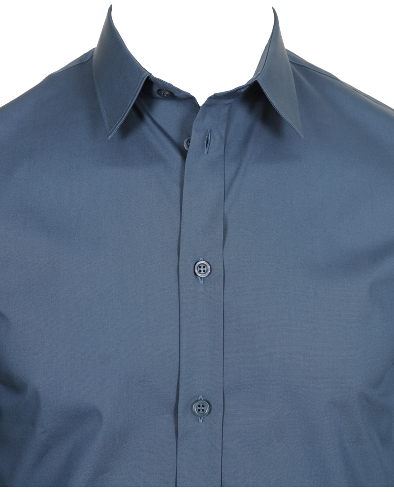 Herr | Skjortor | Filippa K | Paul Stretch Shirt Petrol