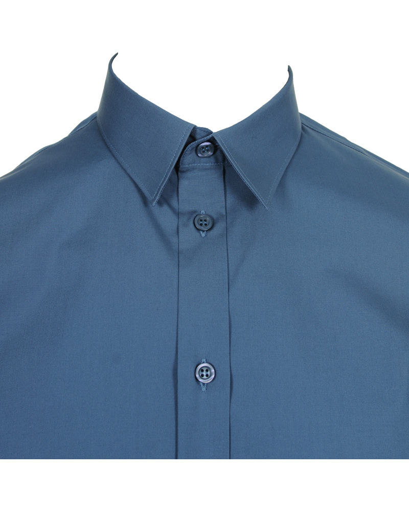 Herr | Skjortor | Filippa K | Paul Stretch Shirt Petrol