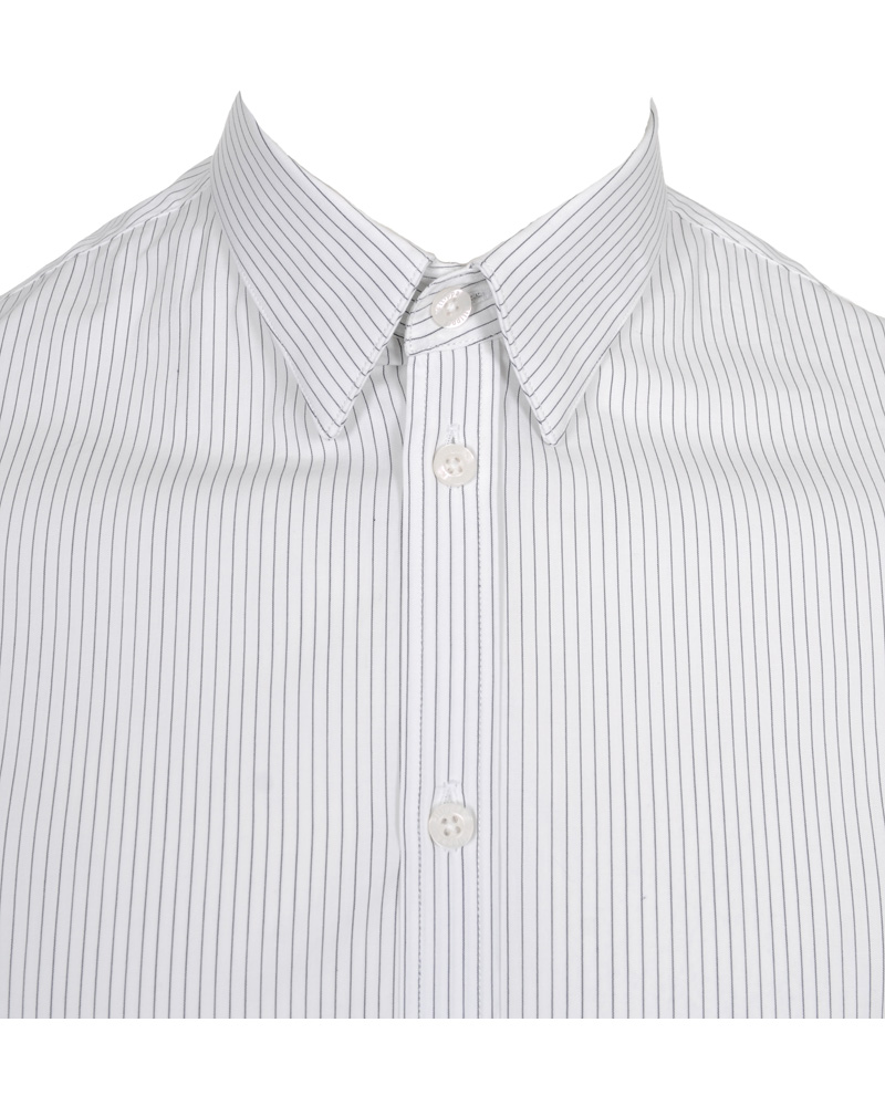 Herr | Skjortor | Filippa K | Paul Stretch Shirt White/Navy