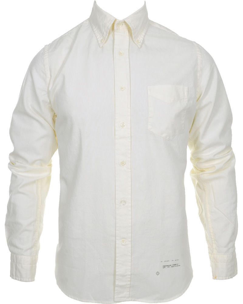 Herr | Skjortor | GANT Rugger | Magic Oxford Solid Shirt Cream
