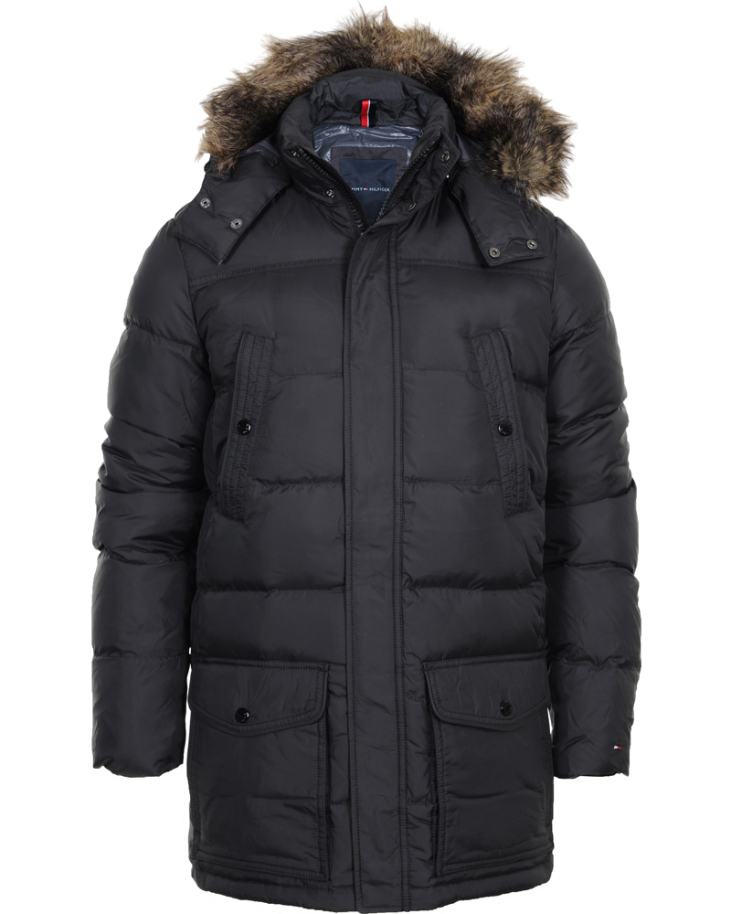 Herr | Jackor | Tommy Hilfiger | Hudson Down Parka Black