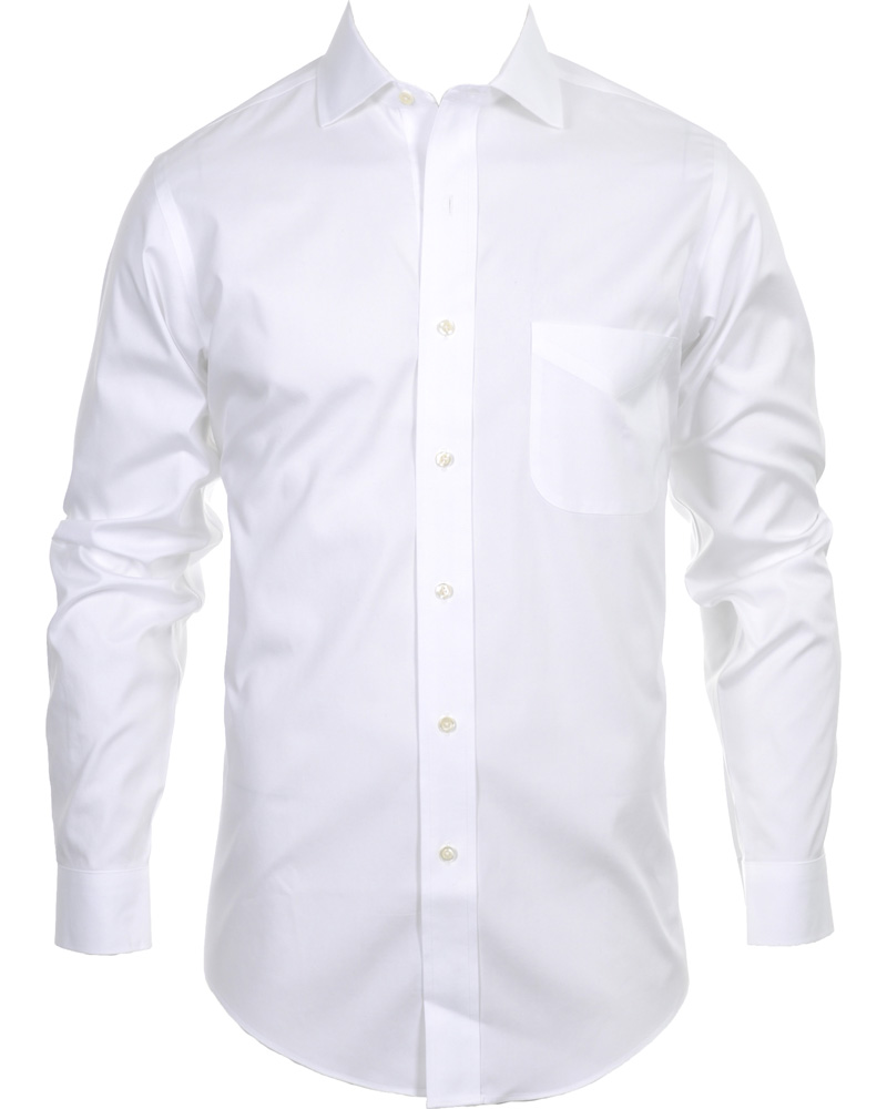 Herr | Skjortor | Brooks Brothers | Shirt Extra Slim Fit Pinpoint White