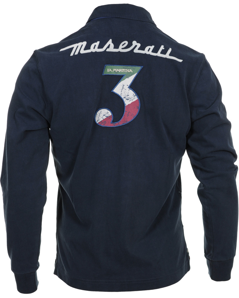 Herr | Tröjor | La Martina | Maserati Polo Rugby Navy