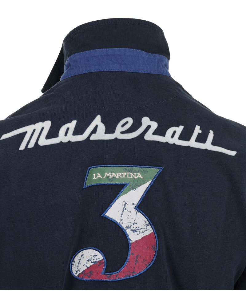 Herr | Tröjor | La Martina | Maserati Polo Rugby Navy