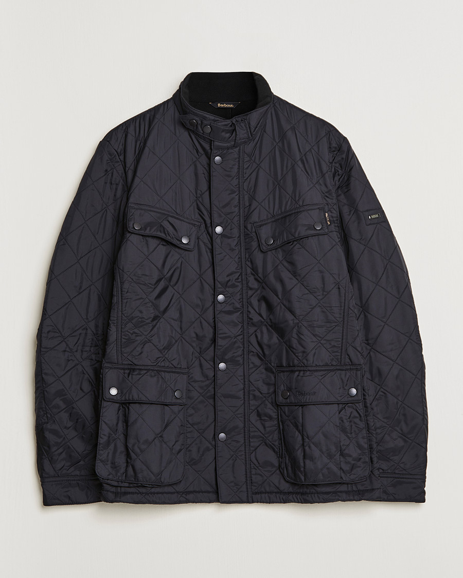 Herr | Jackor | Barbour International | Ariel Polarquilt Black