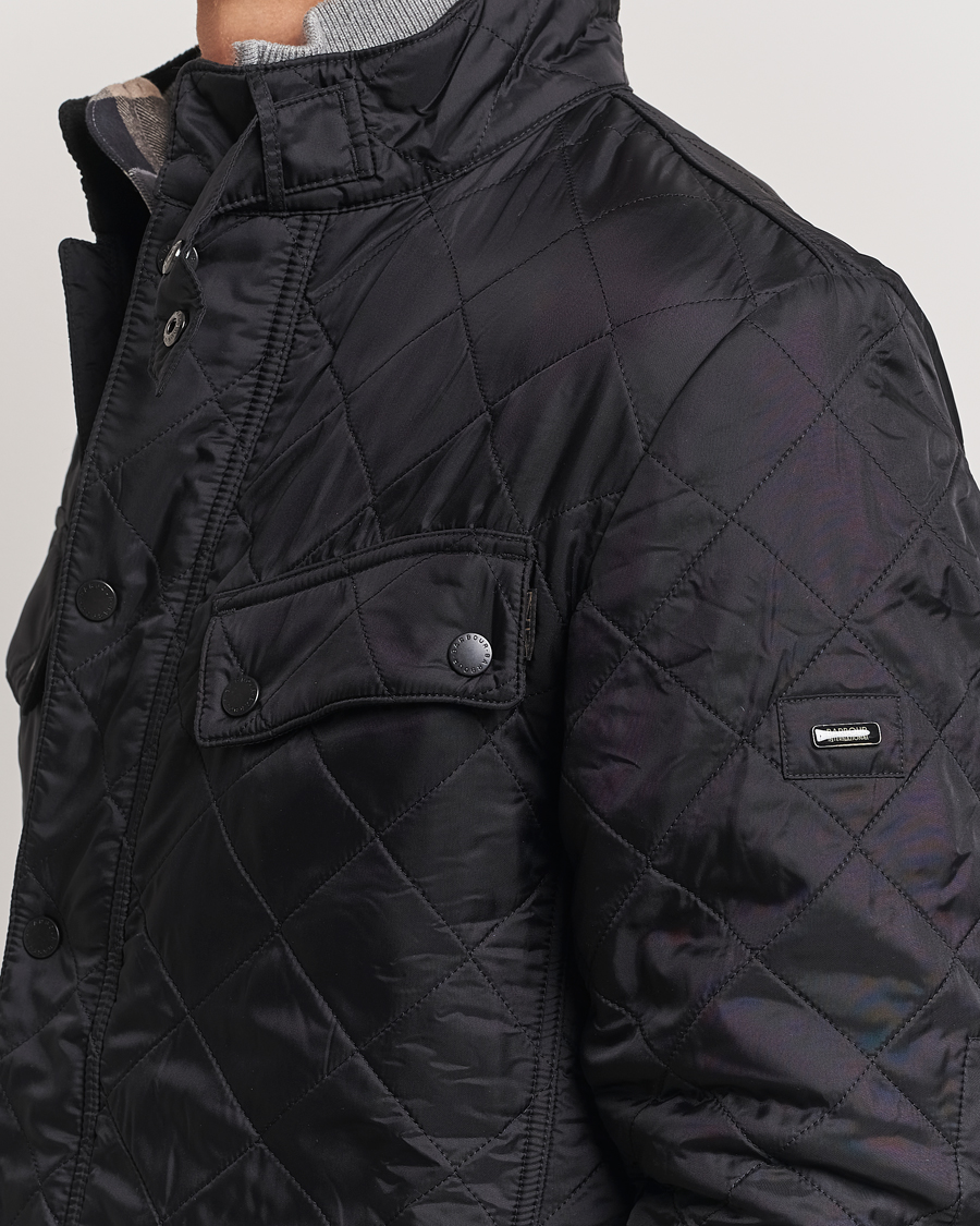 Herr | Jackor | Barbour International | Ariel Polarquilt Black