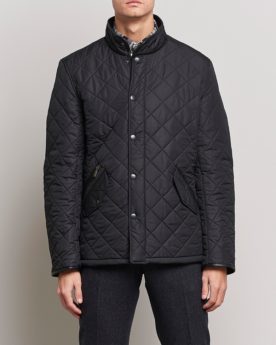 Herr | Barbour Lifestyle | Barbour Lifestyle | Powell Quilted Jacket Black