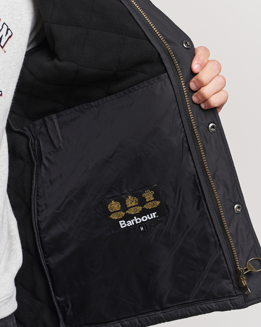 Herr | Jackor | Barbour Lifestyle | Powell Quilted Jacket Black
