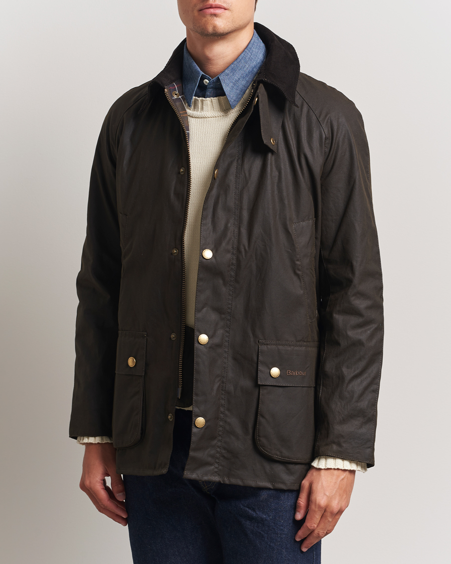 Herr | Jackor | Barbour Lifestyle | Ashby Wax Jacket Olive