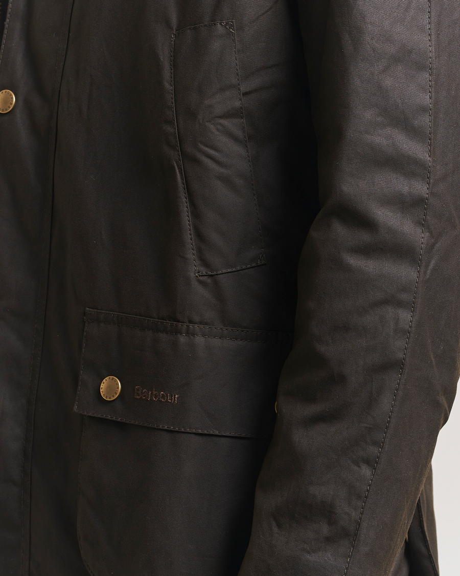 Herr | Jackor | Barbour Lifestyle | Ashby Wax Jacket Olive
