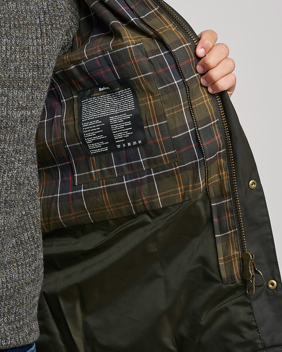 Herr | Jackor | Barbour Lifestyle | Ashby Wax Jacket Olive