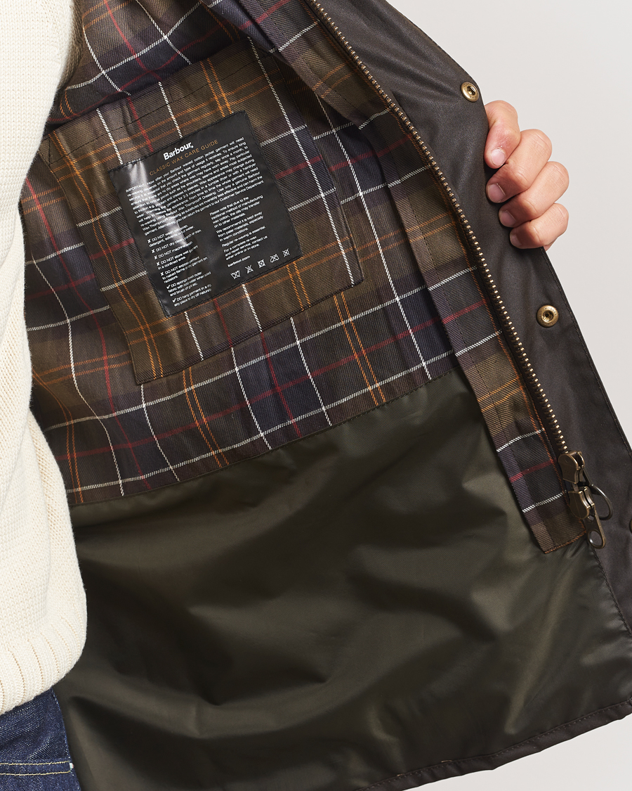 Herr | Jackor | Barbour Lifestyle | Ashby Wax Jacket Olive