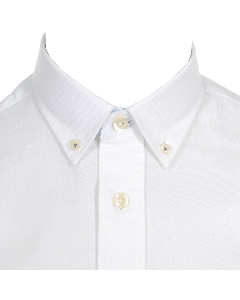Herr | Skjortor | Henri-Lloyd | Henri Lloyd Oxford Fitted Shirt Optical White