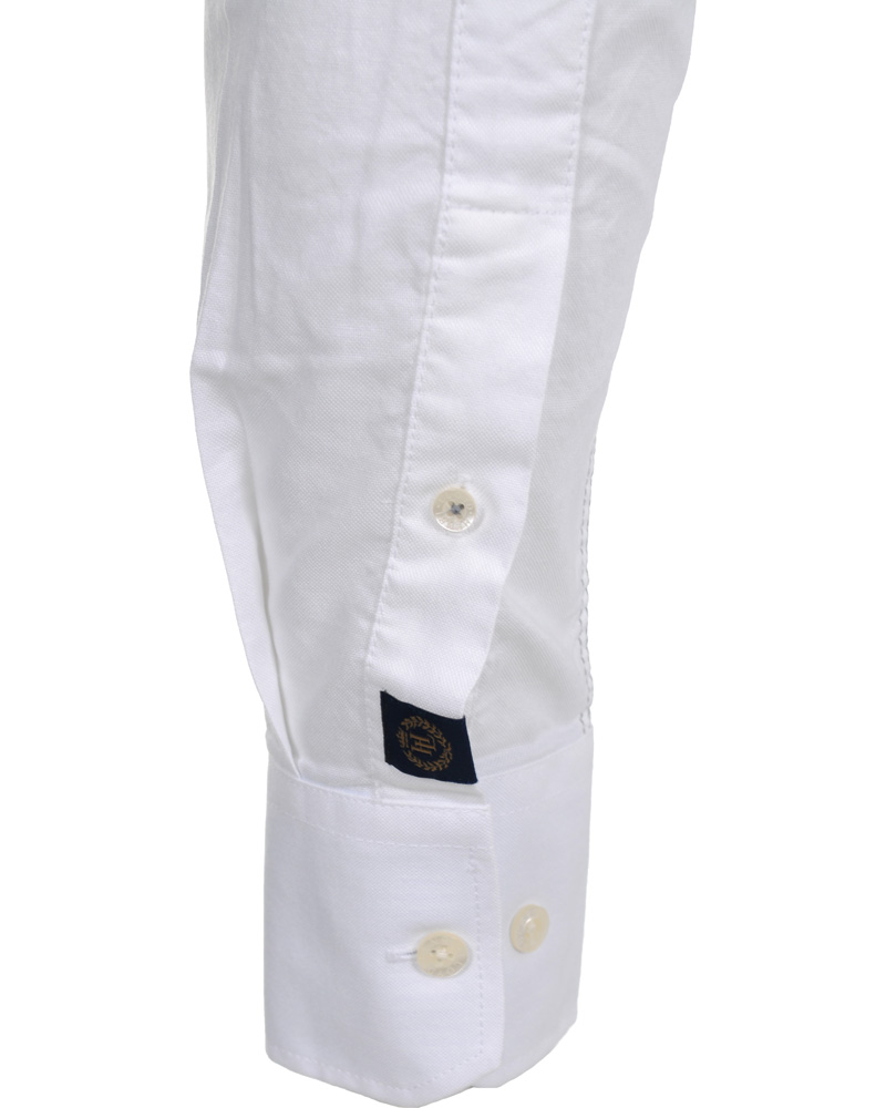 Herr | Skjortor | Henri-Lloyd | Henri Lloyd Oxford Fitted Shirt Optical White