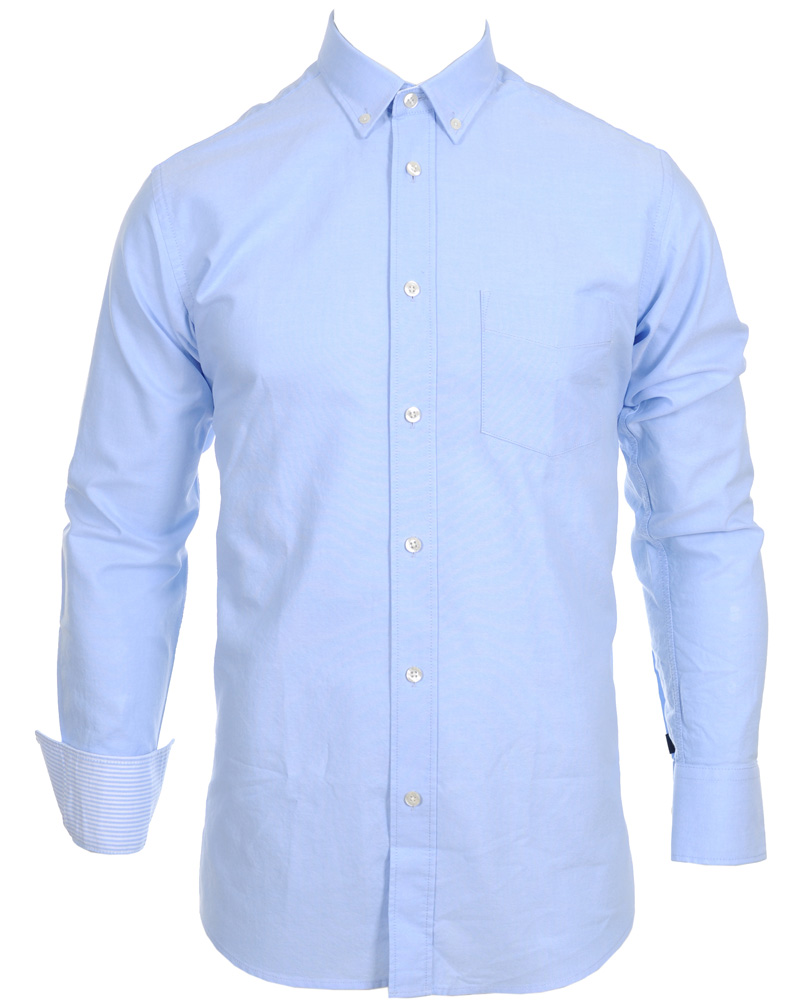 Herr | Skjortor | Henri-Lloyd | Henri Lloyd Oxford Fitted Shirt Ice Blue