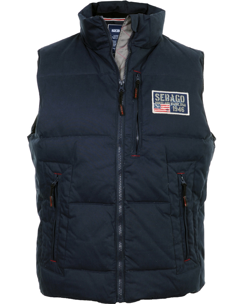 Herr | Jackor | Sebago | Mendon Down Gilet Navy