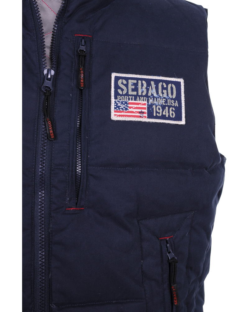 Herr | Jackor | Sebago | Mendon Down Gilet Navy